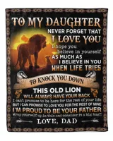To my Daughter Love, dad