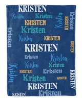 Kristen Custom Name Blanket