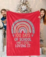 100 Days Of School T-Shirt100 Days Of School And Still Loving It Rainbow 100th Day T-Shirt_by Shaniya Abernathy_ (1) copy