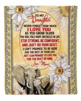 To My Daughter Elephant Love You For The Rest