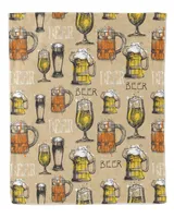 Beer Blanket, Drunker Drinker Cosy Fleece Blanket, Perfect A Decor Gift
