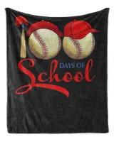 100 Days of School Baseball Teacher Kids 100th Day Of School copy
