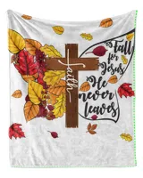 Fall For Jesus He Never Leaves Faith Christian Cross Butterfly