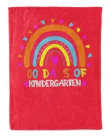 100 Days Of Kindergarten School Teacher Smarter Rainbow copy