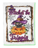Witches Be Trippin Little Black Cat  Halloween