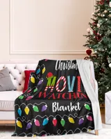 This Is My Christmas Movie Watching Blanket - Personalized Christmas Gift