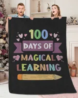 100 Days Of School T-Shirt100 Days of Magical Learning - 100 days of school souvenir T-Shirt_by CoolandCreative_ (1) copy