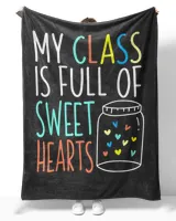 Valentines Day Teacher T-Shirt Love My Sweet Students