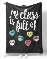 My Class Is Full Of Hearts Shirt Valentines Day Teacher