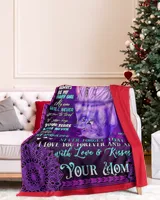 To My Daughter I Want You To Know That Quilt Fleece Blanket Bundle