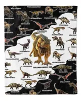 Dinosaurus Blanklet, Dinosaurus Fleece Blanket, Blanket For Gift