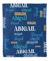Abigail Custom Name Blanket