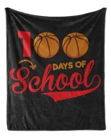 100 Days Of School Survivor T-Shirt100 Days of School Apparel 100th Day Basketball Teacher Kids T-Shirt_by Laelia Keelin_ copy