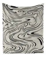 Marble Stone Blanket, Throw Fleece Blanket For Bedroom