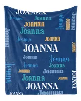 Joanna Custom Name Blanket