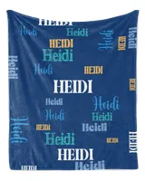 Heidi Custom Name Blanket