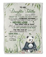 To my Daughter Panda