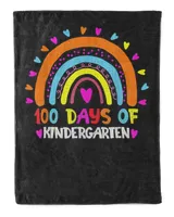 100 Days Of Kindergarten School Teacher Smarter Rainbow copy