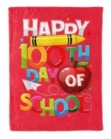 Happy 100th Day Of School Teacher Rainbow - 100 Days Smarter