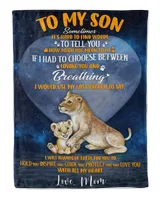 To My Son Lion All My Heart