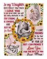 To My Daughter Elephant I Love You
