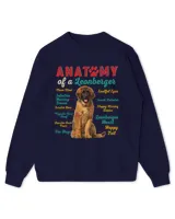 Vintage Anatomy Of A Leonberger Funny Dog Owner Lover Family