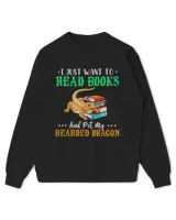 I Just Want To Read Books And Pet My Bearded Dragon Bookworm