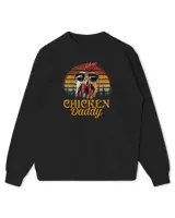 Chicken Daddy Vintage Poultry Farmer Funny Fathers Day