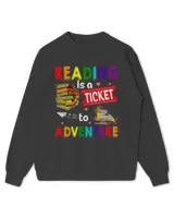 Reading Ticket Adventure Library Teacher Student Book Lovers