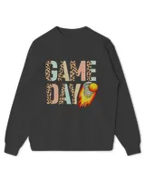 Leopard Print Lacrosse Mom Shirts For Women Game Day Vibes