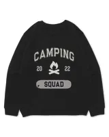 Camping Camp SQUAD Hiking Campfire Life King Camp Counselor Camper
