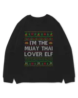 Funny Ugly Im The Muay Thai Lover Elf Christmas