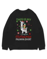 This Is My Christmas Pajama Xmas Family Funny Llama