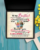 Bestie Gifts  Letter To My Bestie Thank You Invitation