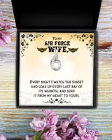 To My Air Force Wife - Gift From Husband With Message Card