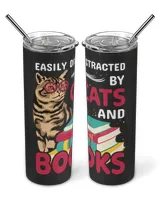 Cats And Books Easily distracted by cats and books  BunnyCreative