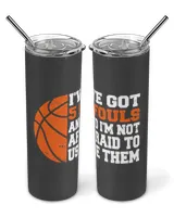 Basketball Gift Hoops Basketball Player Streetball Dunking Hooping 5 Fouls 4