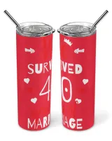 Funny 40th Wedding Anniversary T-Shirt - Gifts For Couples