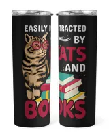 Cats And Books Easily distracted by cats and books  BunnyCreative