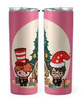 Ready for Merry Christmas Wine Tumbler (12 oz)