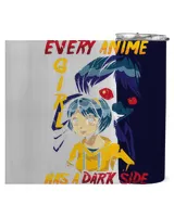 Every Anime Girl Has A Dark Side Kawaii Cute Otaku Manga