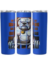 English Bulldog Barbell Workout Weightlifting Fitness Gym