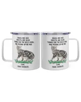 Blue Silver Manx Cat Roses Are Red Violets Are Blue