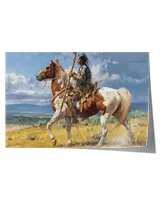 naa-jlv-44 Native American Western Horse Riding Hunting