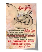 To My Daughter Elephant Mom