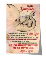 To My Daughter Elephant Mom