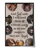 Dachshunds God Send Without