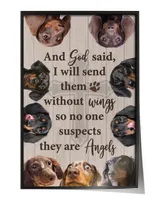 Dachshunds God Send Without