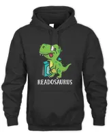 Funny Reading book readers dinosaur dino apparel