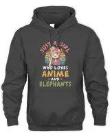 Girl Who Loves Anime And Elephants Anime Lover Japanese